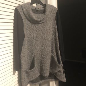 Grey/Black sweater by Yushi *New Year Sale* 😊